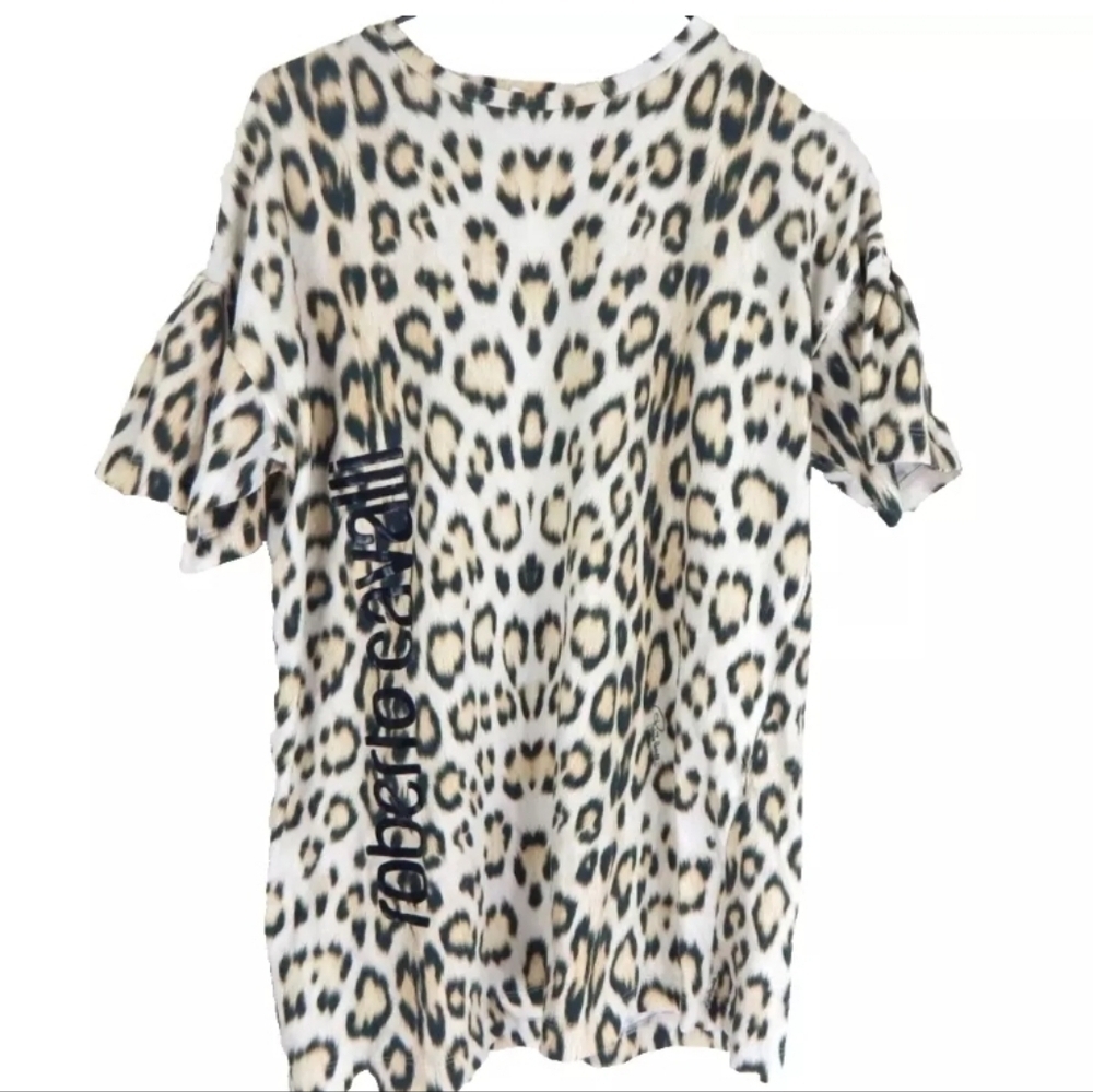 Roberto Cavalli Girls Leopard Tunic Dress‎
